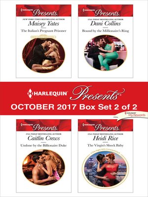 cover image of Harlequin Presents October 2017--Box Set 2 of 2